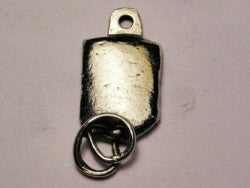 Iv Intravenous Genuine American Pewter Charm