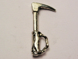 Rock Climbing Pick Piton Genuine American Pewter Charm