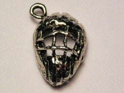 Hockey Mask Genuine American Pewter Charm