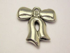Perfect Bow Genuine American Pewter Charm