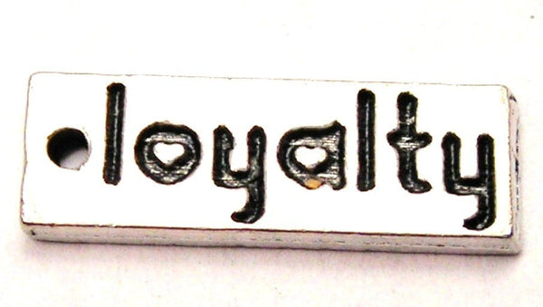 Loyalty Genuine American Pewter Charm