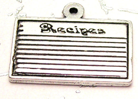 Recipes Genuine American Pewter Charm