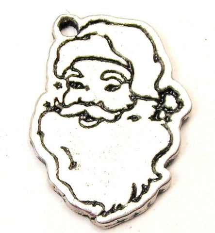 Beautiful Santa Genuine American Pewter Charm