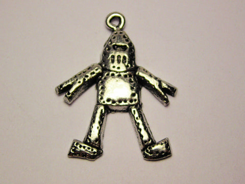 Robot Style 1 Genuine American Pewter Charm