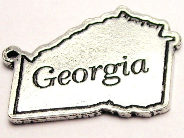 Georgia Genuine American Pewter Charm