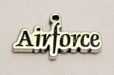 Tag Air Force Genuine American Pewter Charm