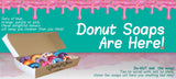 Donut Scented Soap Set Of 3 Pink