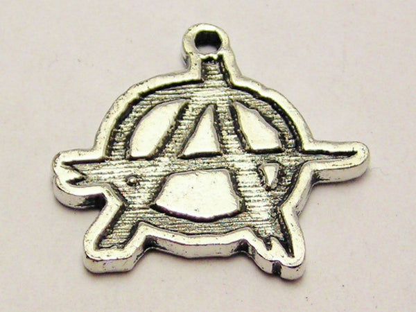 Symbol For Anarchy Genuine American Pewter Charm