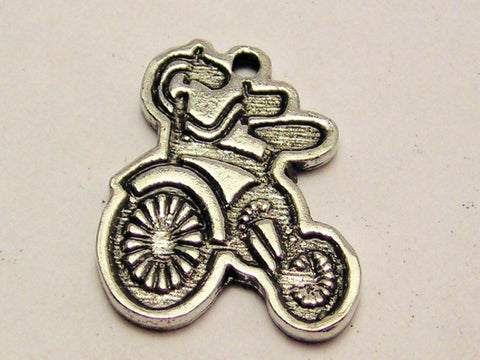 Tricycle Bicycle Genuine American Pewter Charm