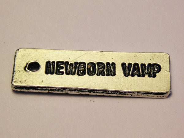 Newborn Vamp Genuine American Pewter Charm