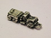 Flatbed Truck Genuine American Pewter Charm