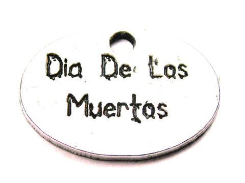 Dia De Los Muertos Genuine American Pewter Charm