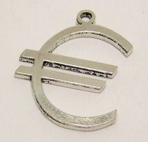 Euro Genuine American Pewter Charm