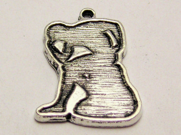 The Thinker Genuine American Pewter Charm