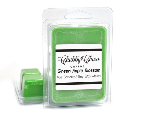 Green Apple Blossom Scented Soy Wax Melts