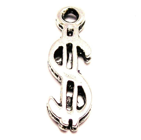 Money Symbol Genuine American Pewter Charm