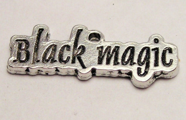 Black Magic Genuine American Pewter Charm