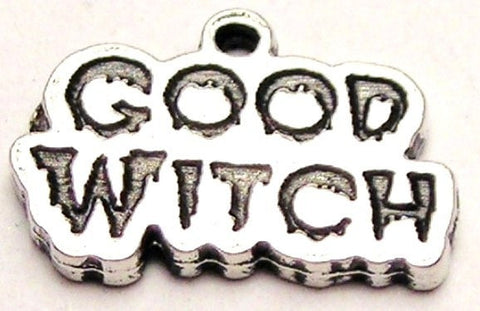 Good Witch Genuine American Pewter Charm