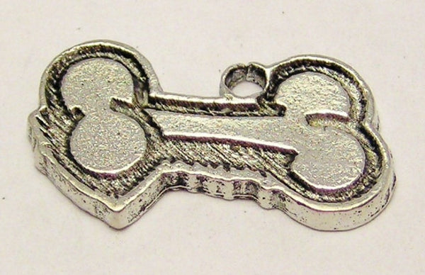 Femur Bone Genuine American Pewter Charm