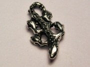 Lizard Genuine American Pewter Charm