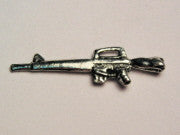 Soldiers Rifle Genuine American Pewter Charm