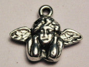 Resting Angel Genuine American Pewter Charm