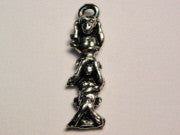 See No Evil Hear No Evil Speak No Evil Genuine American Pewter Charm