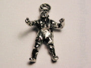 Wrestler Genuine American Pewter Charm