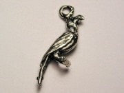 Parrot Genuine American Pewter Charm