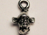 Viking Head Genuine American Pewter Charm