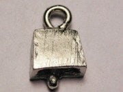 Cow Bell Genuine American Pewter Charm