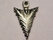 Indian Arrowhead Genuine American Pewter Charm