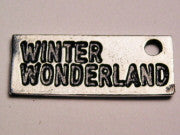 Winter Wonderland Genuine American Pewter Charm