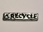 Recycle Genuine American Pewter Charm