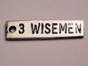 Three Wise Men Tab Genuine American Pewter Charm