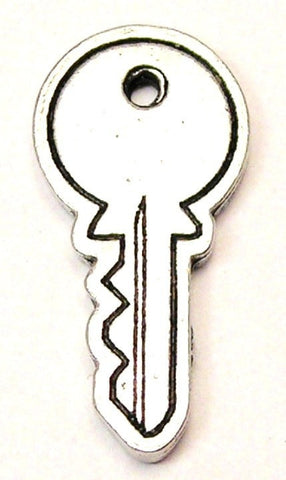 Cute Key Genuine American Pewter Charm