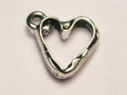 Heart Shaped Cookie Cutter Genuine American Pewter Charm