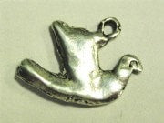Dove Genuine American Pewter Charm