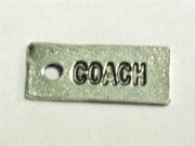 Coach Genuine American Pewter Charm