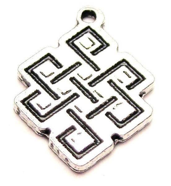 Celtic Endless Knot Genuine American Pewter Charm