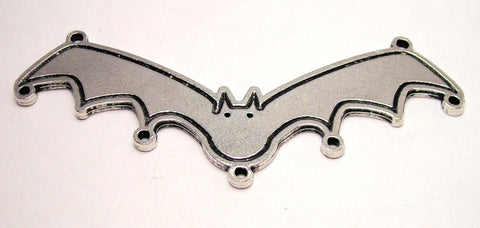 Bat Pendant With 5 Bottom Loops Genuine American Pewter Charm