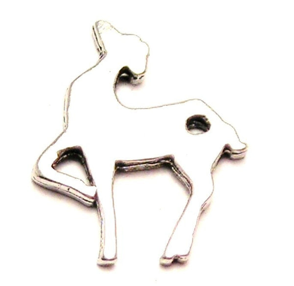 Majestic Doe Genuine American Pewter Charm