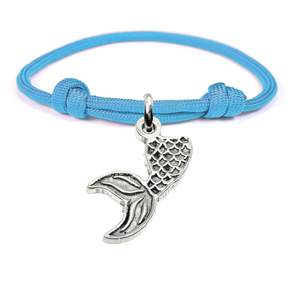 Mermaid Tail Adjustable Paracord Bracelet