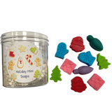 Holiday mini Kids Soap Jar Christmas 4 ounce stocking stuffers