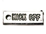 Kickoff Genuine American Pewter Charm