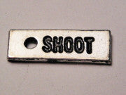 Shoot Genuine American Pewter Charm