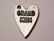 Grandmom Genuine American Pewter Charm