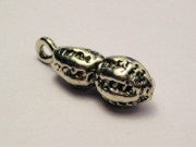 Peanut Genuine American Pewter Charm