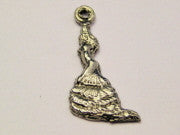 Sexy Spanish Dancer Genuine American Pewter Charm