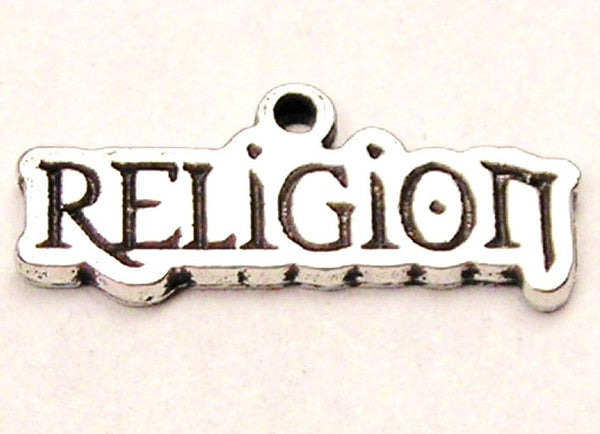 Religion Genuine American Pewter Charm